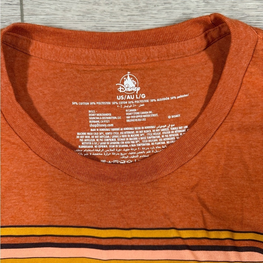 Disney Orange Big Thunder Mountain Railroad Tee large women orange - Picture 2 of 3